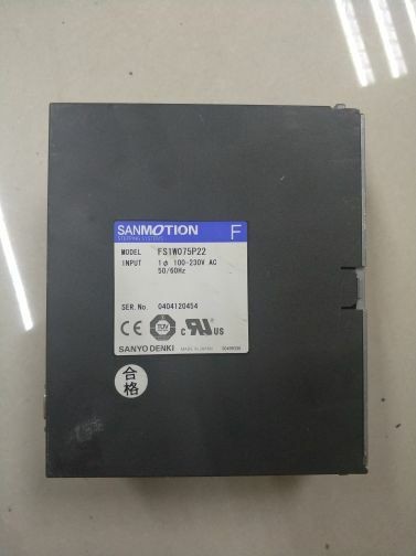 1PC  Used Sanyo servo step driver FS1W075P22 （by DHL or EMS ） #W5104  WX