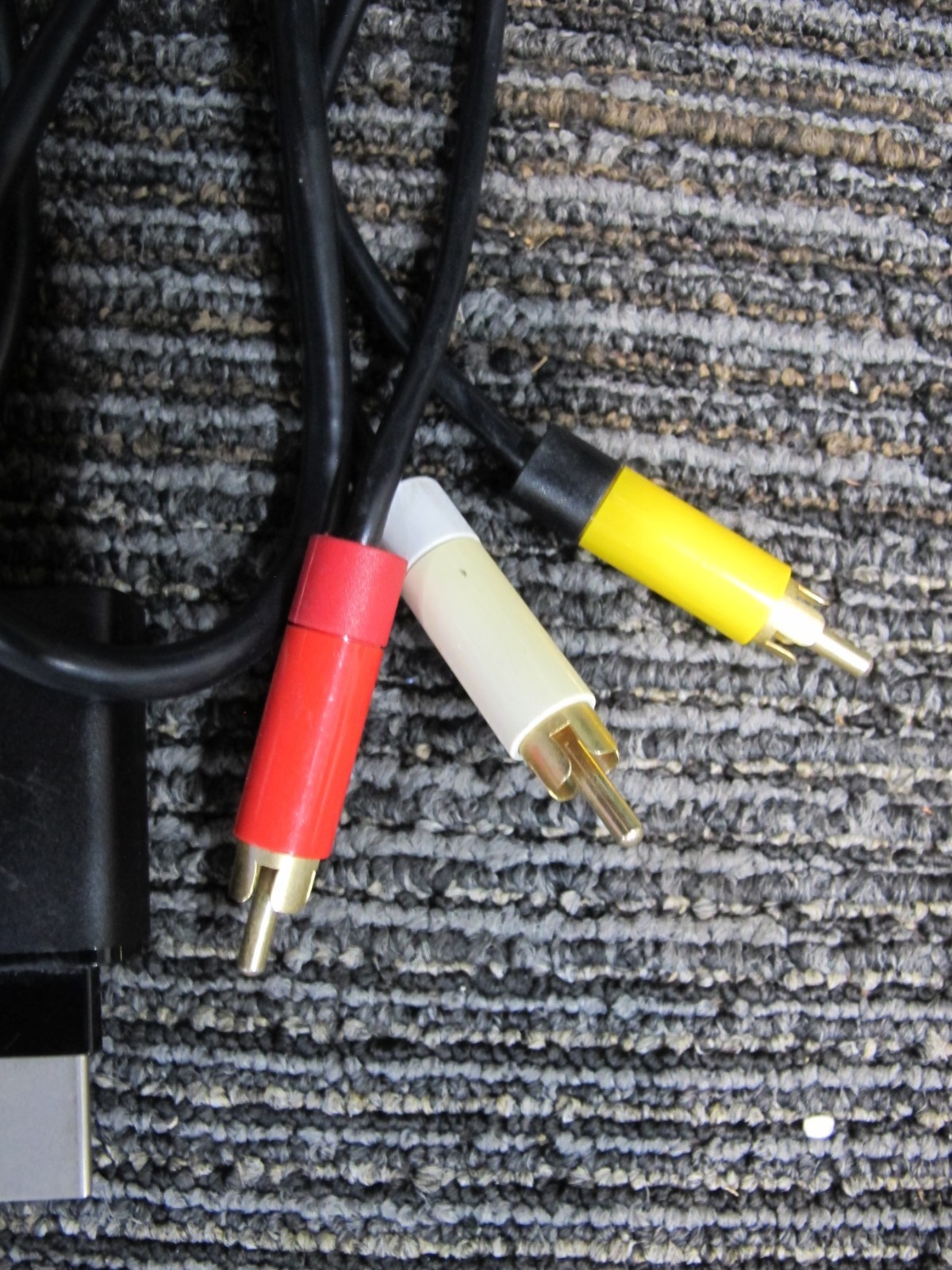 Microsoft Xbox 360 AV Composite Cable Black - OEM