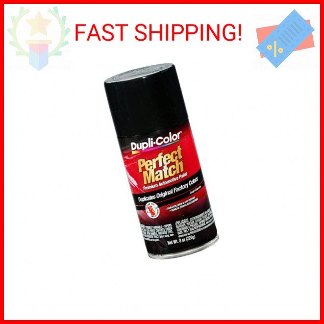 Dupli-Color EBUN01007 Perfect Match, Universal Black, 8 oz.