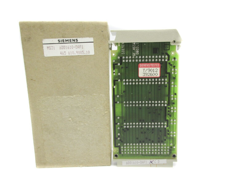 SIEMENS 6DD1610-0AF1 NSMP