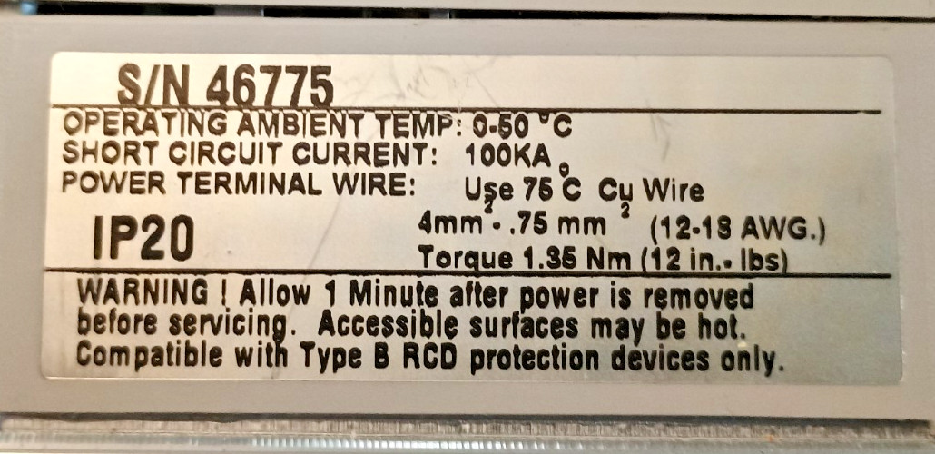 ALLEN-BRADLEY 160S-AA03NPS1 SER B SPEED CONTROLLER