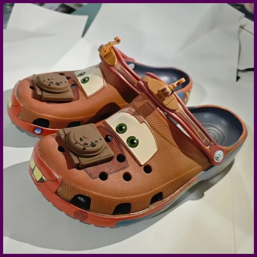 2025  Anime Maters Slippers Cars Shoes Outdoor Sandals Cute Cartoon