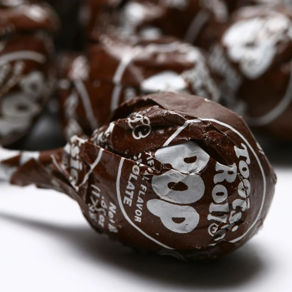 Chocolate Tootsie Pops – Fresh Wrapped Bulk Lollipops – Choose 10–100 Ct
