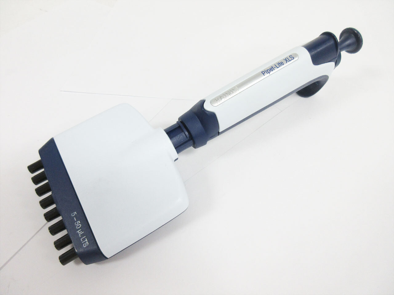 RAININ L8-50XLS+ 17013804 8 CHANNEL PIPET-LITE PIPETTE L-50 LTS XLS+ WARRANTY