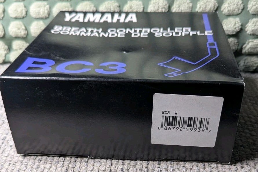 Yamaha BC3 Breath Controller Great Condition RARE Complete With Box Synth Japan
