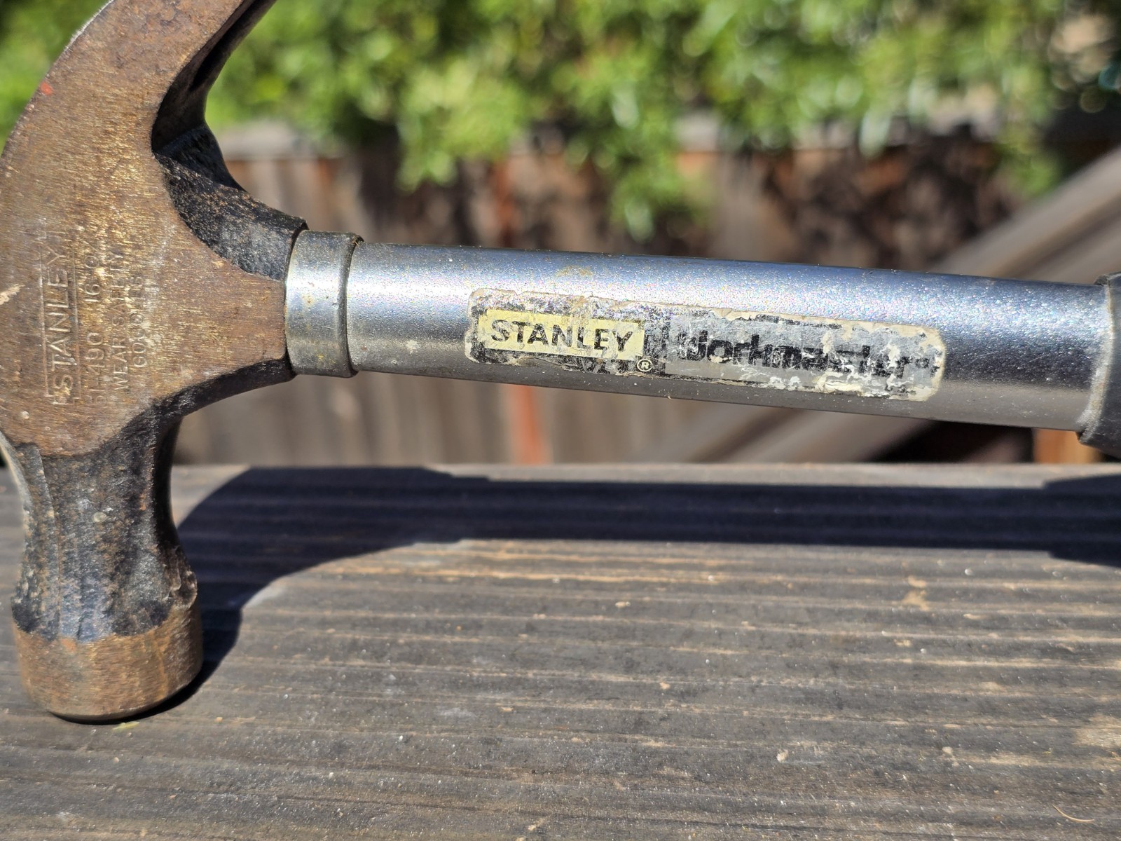 STANLEY Workmaster #51-490 16 OZ. CURVED CLAW HAMMER