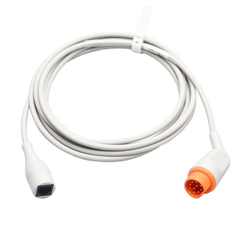 10-Pin IBP Adapter Cable Medex Abbott Connector Compatible with Siemens/Draeger