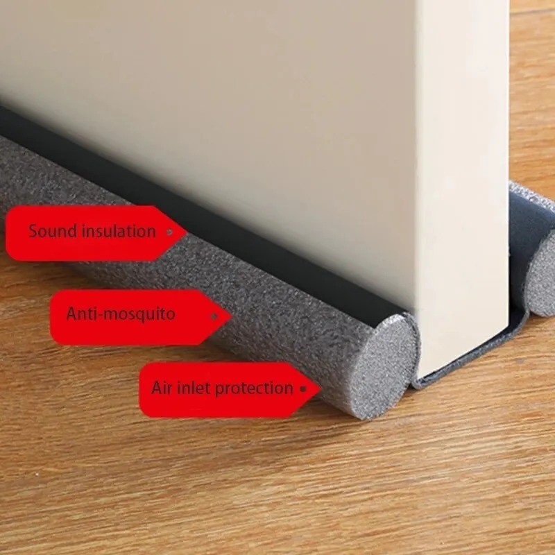 Under Door Foam Strip Draught Excluder Seal Bottom Guard Windows Draft Stopper