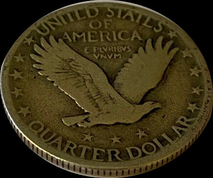 1930 Standing Liberty Quarter Fine Grade 90% Silver