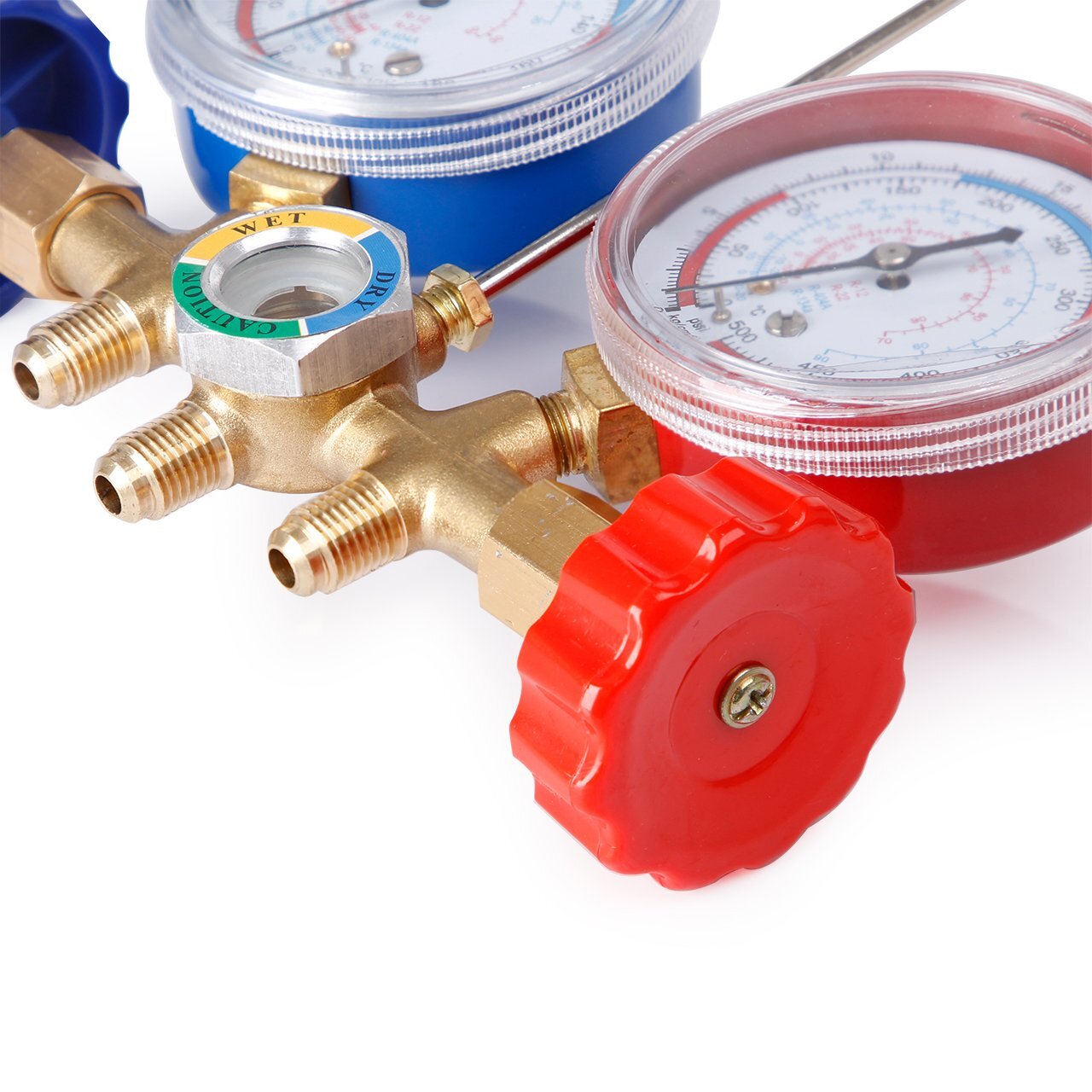 AC Diagnostic Manifold Freon Gauge Charging A/C