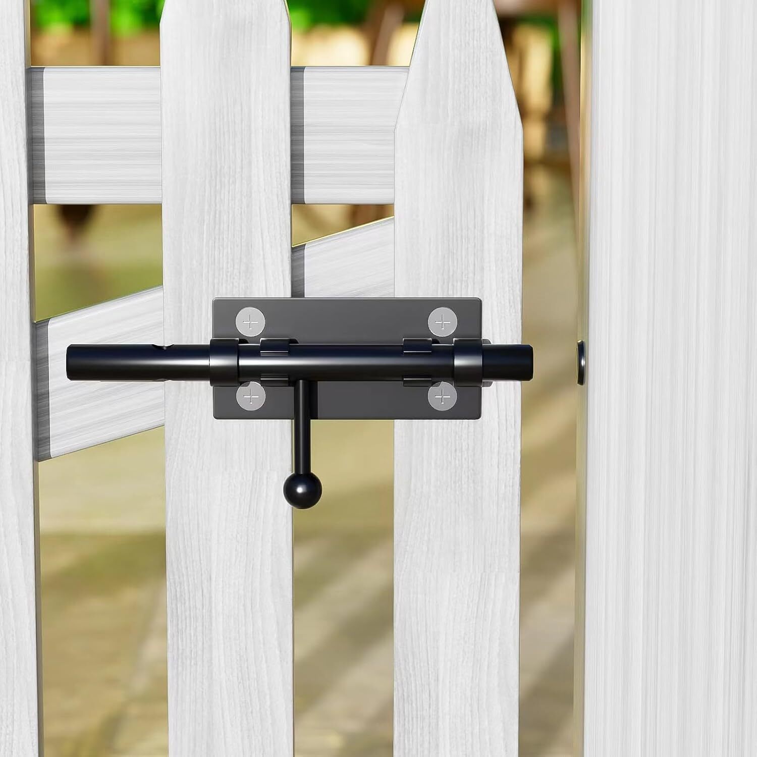 Heavy Duty Slide Bolt Gate Latch Hardware 6.3 Inch Solid 304 Stainless Steel