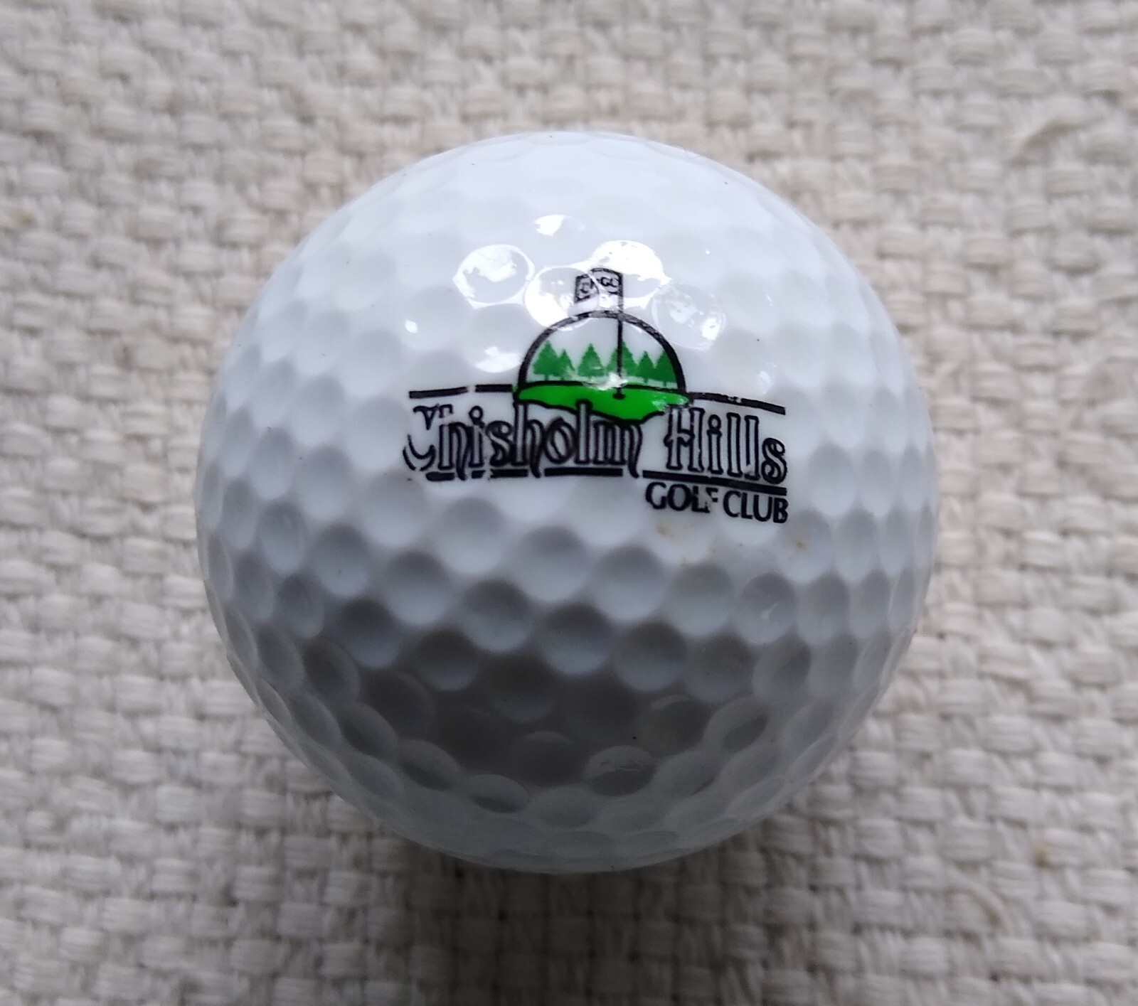 Branson Bay Chisolm Hills Logo Golf Ball