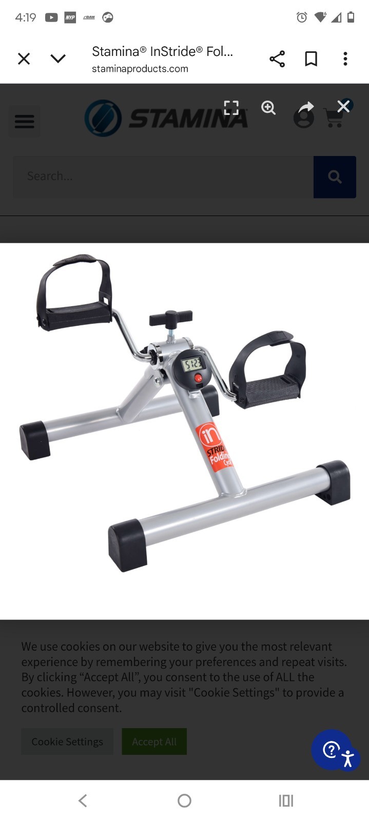 Staming In Stride Cycle XL