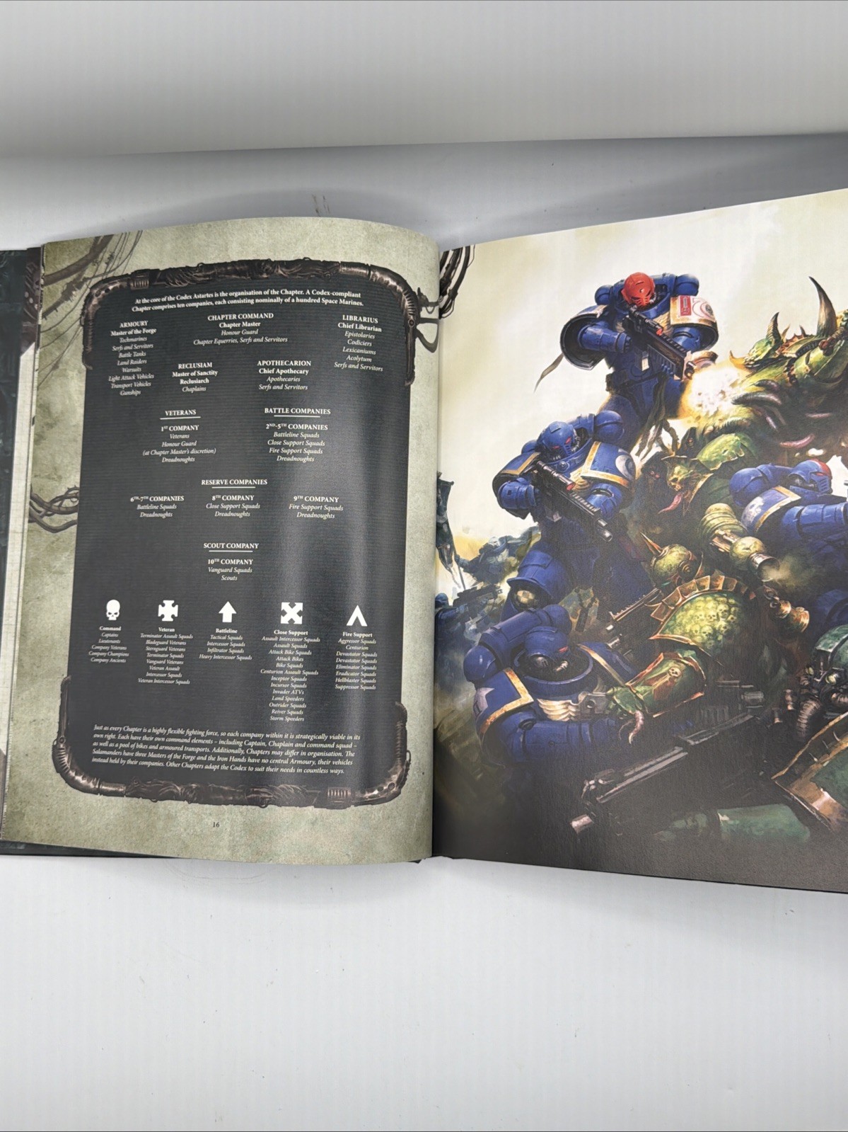 Games Workshop Warhammer 40K Codex: Space Marines Rule Book (Hardback)