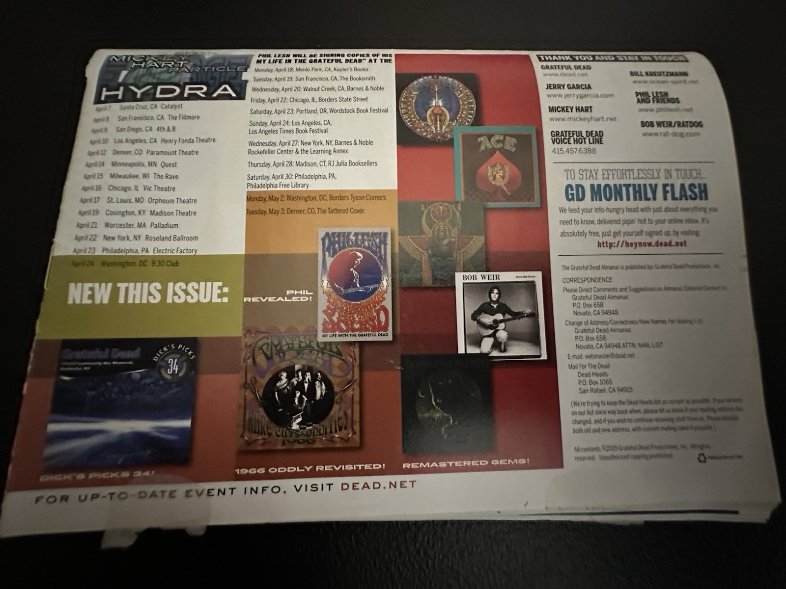 Grateful Dead Almanacs 2004-2005