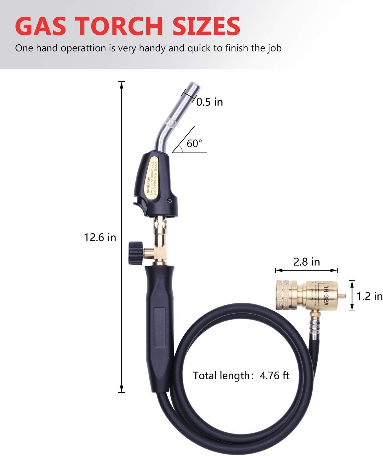 Propane Torch for Welding, Brazing, Heating