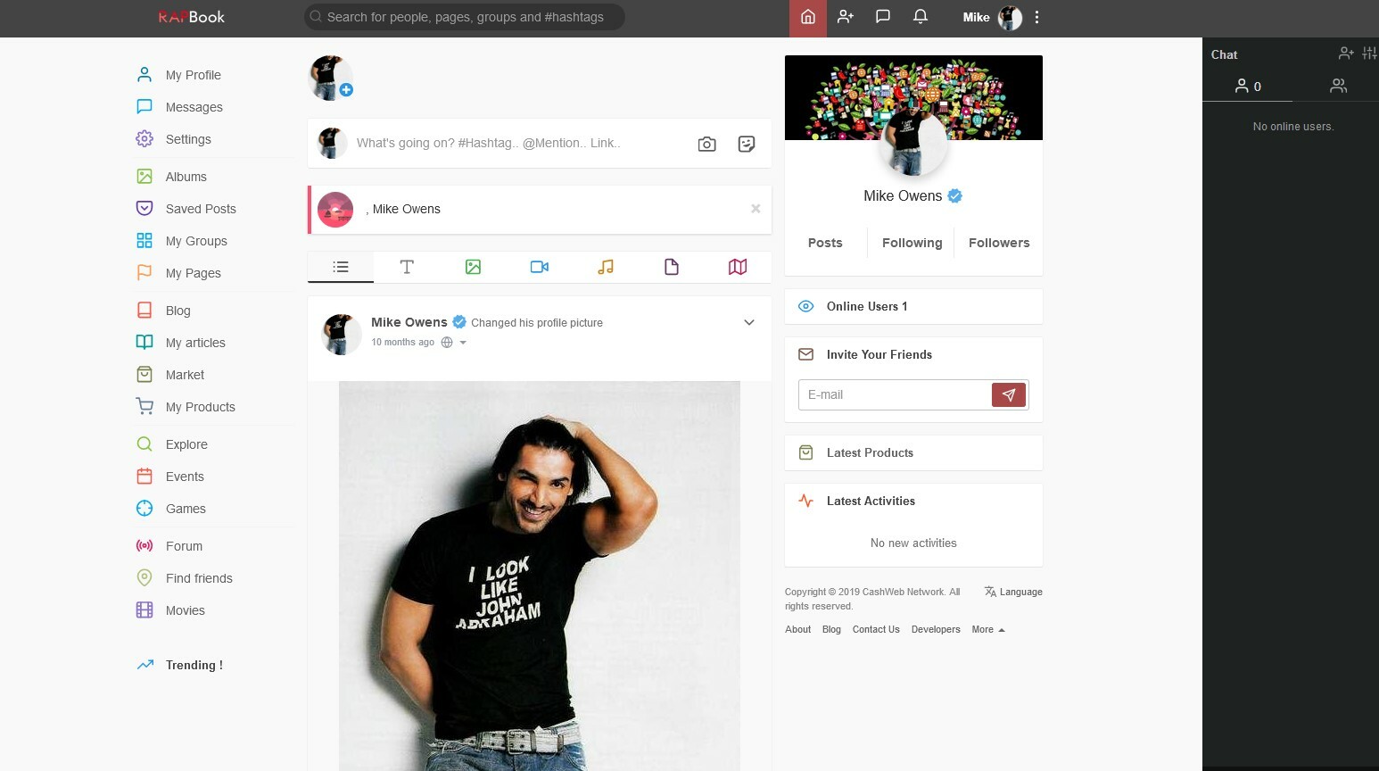 Social Networking Website - Free Installation + Hosting + SSL