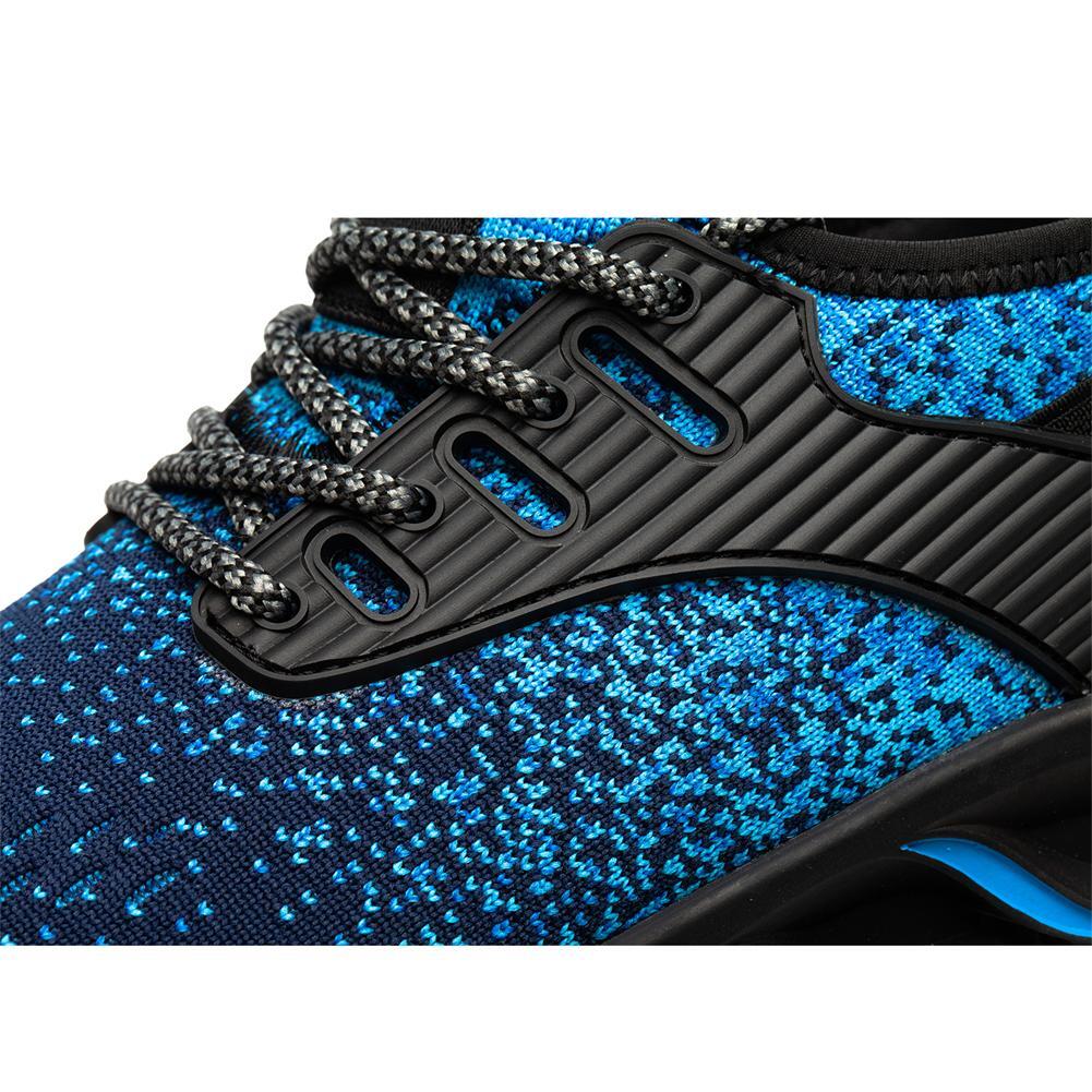 SUADEX Work Safety Shoes Steel Toe Sneakers Indestructible Composite Toe Blue US