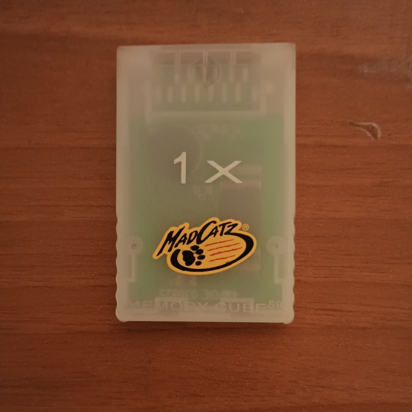 Mad Catz Nintendo GameCube 1X Memory Cube 59 Memory Card Tested Comes With Case