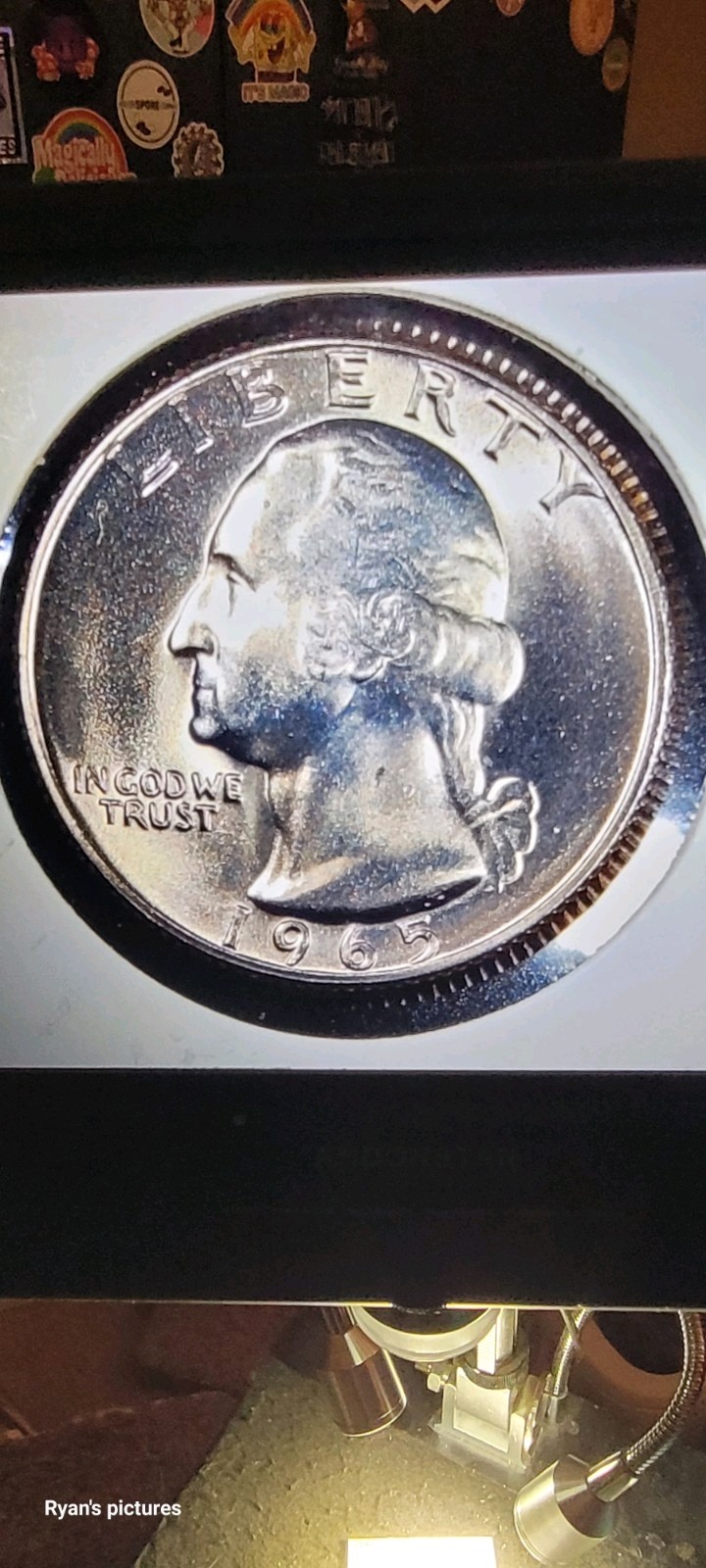 3 1965 uncirculated coin lot quarter dime 1c all uncirculated all amazing lookin