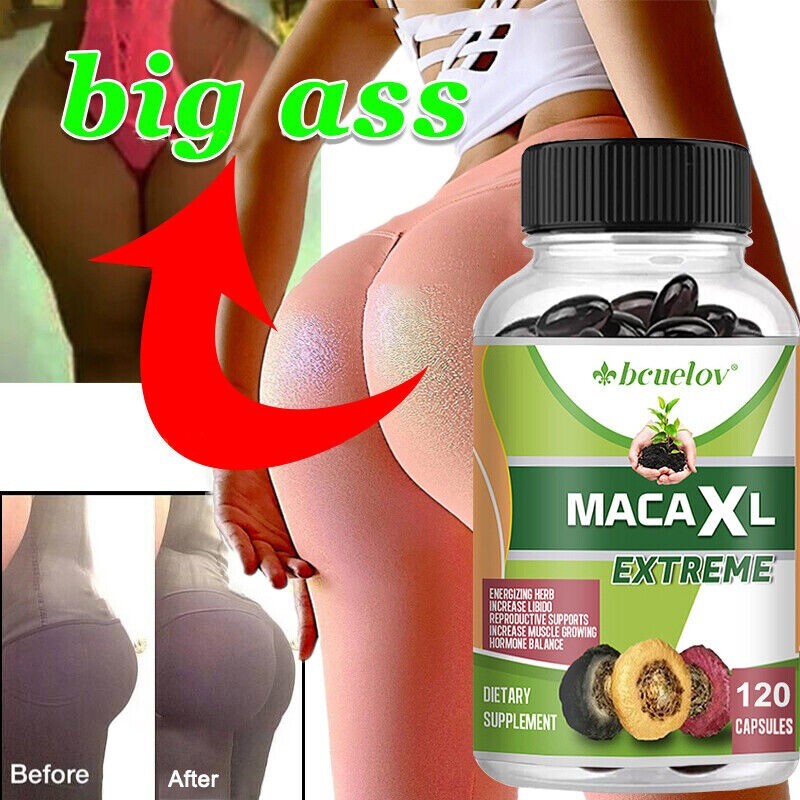 Maca Capsule Shape Butt Booty Shaper Super MACAXL 30 to 120 Capsules