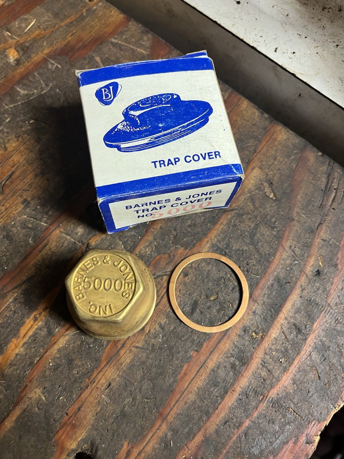 New Barnes & Jones 5000 Steam Trap Cover Free Shipping