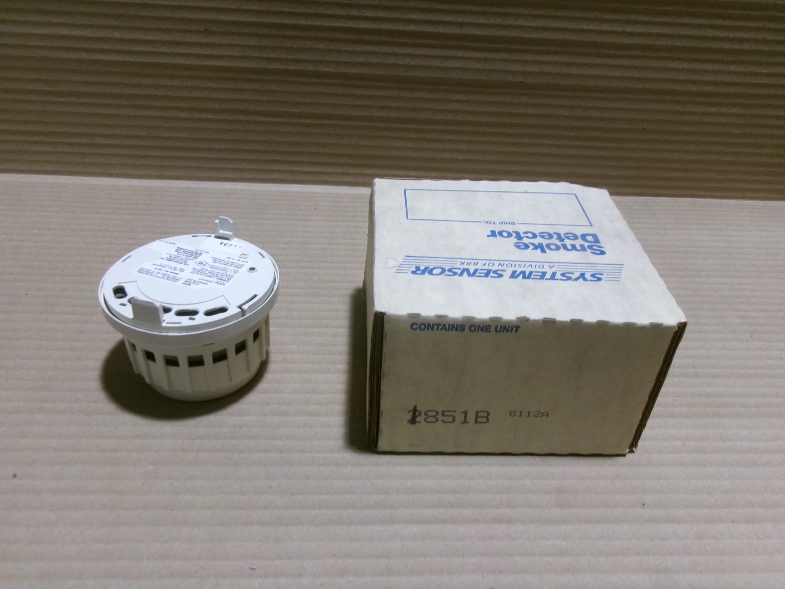 New System Sensor/BRK 1851B Smoke Detector