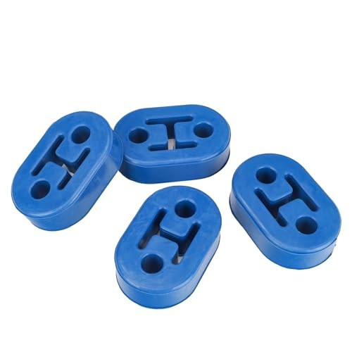 Exhaust Hangers Upgrade EPDM(More Durable than Rubber) Muffler Bushing BLUE