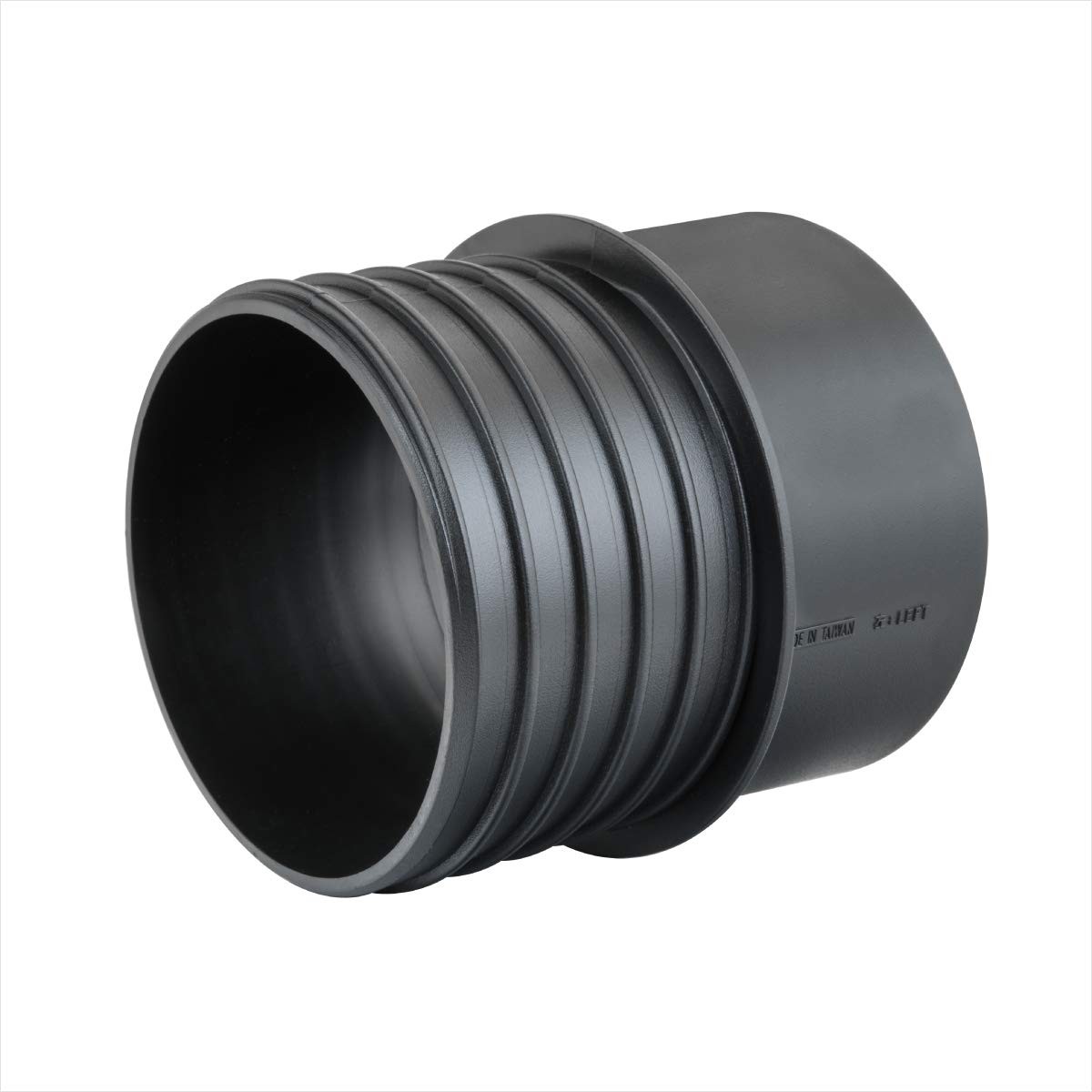 POWERTEC 70284 4" Quick Connect Coupler with Left-Hand Threaded End to 4" I.D...