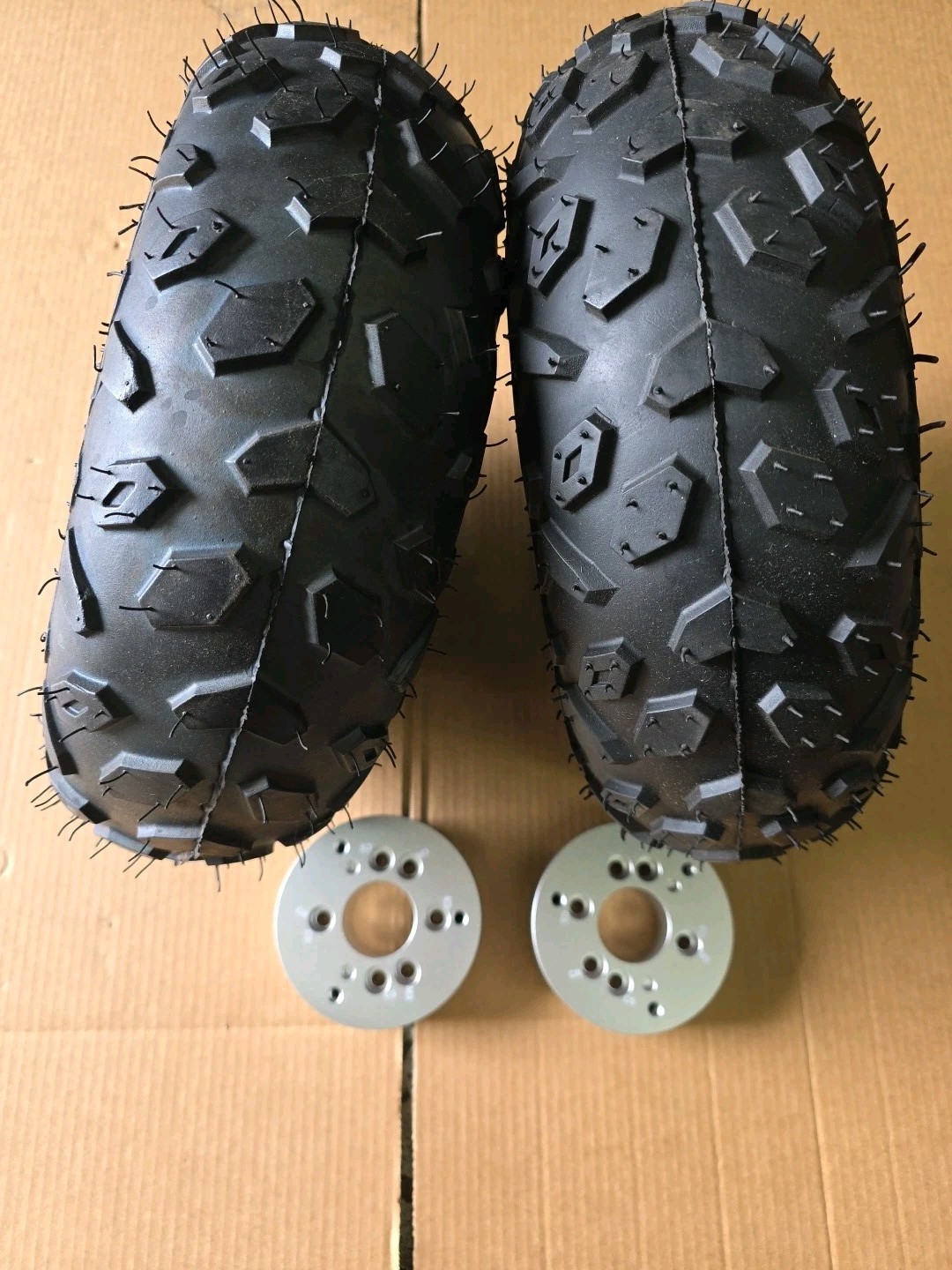 Set Of 2 Permobil  WHEELCHAIR OFFROAD CONVERSION TIRES SOLID FOAM FILLED  14"×5"