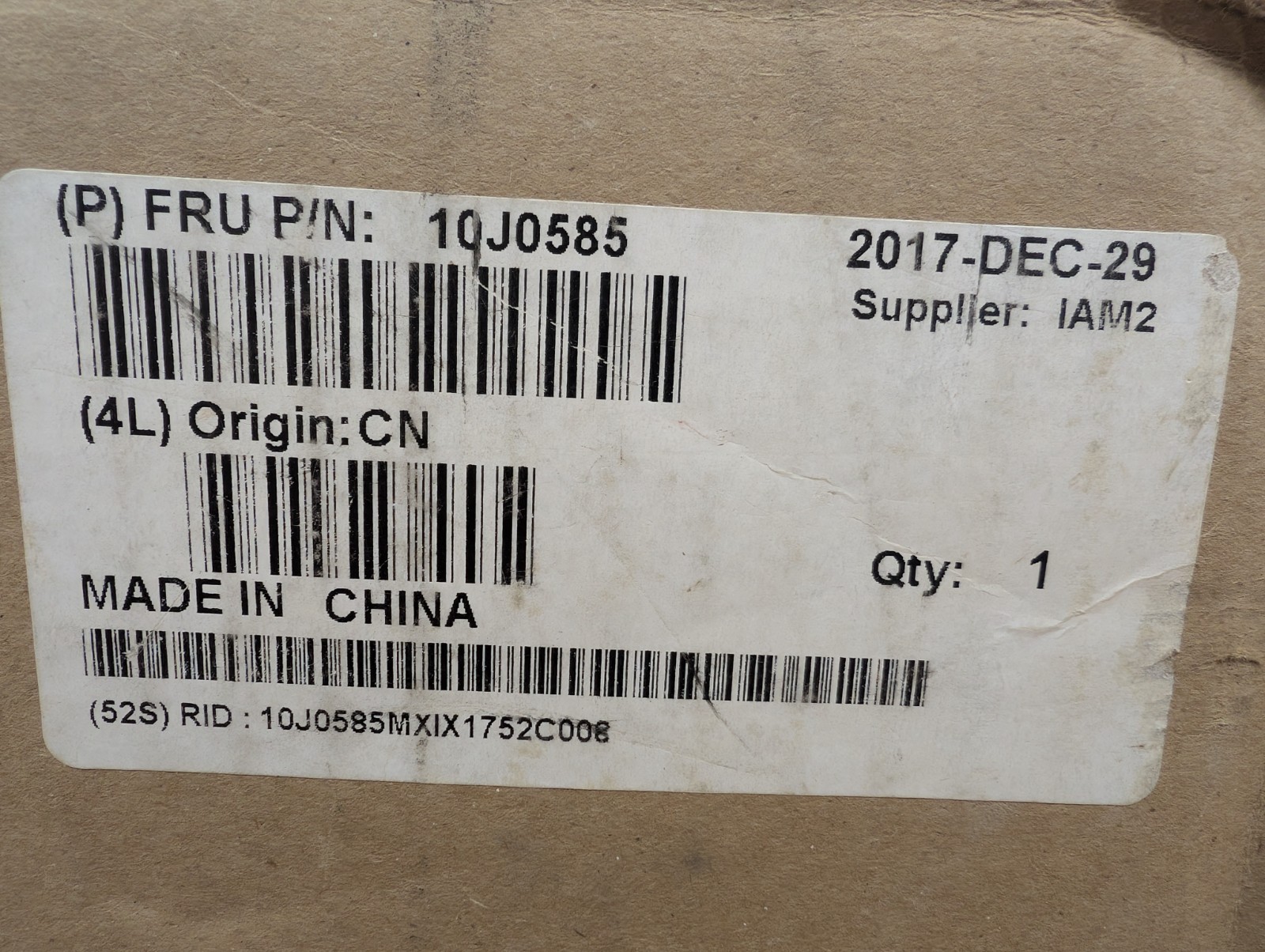 New, IBM, 10J0585, Display - 9 Pos