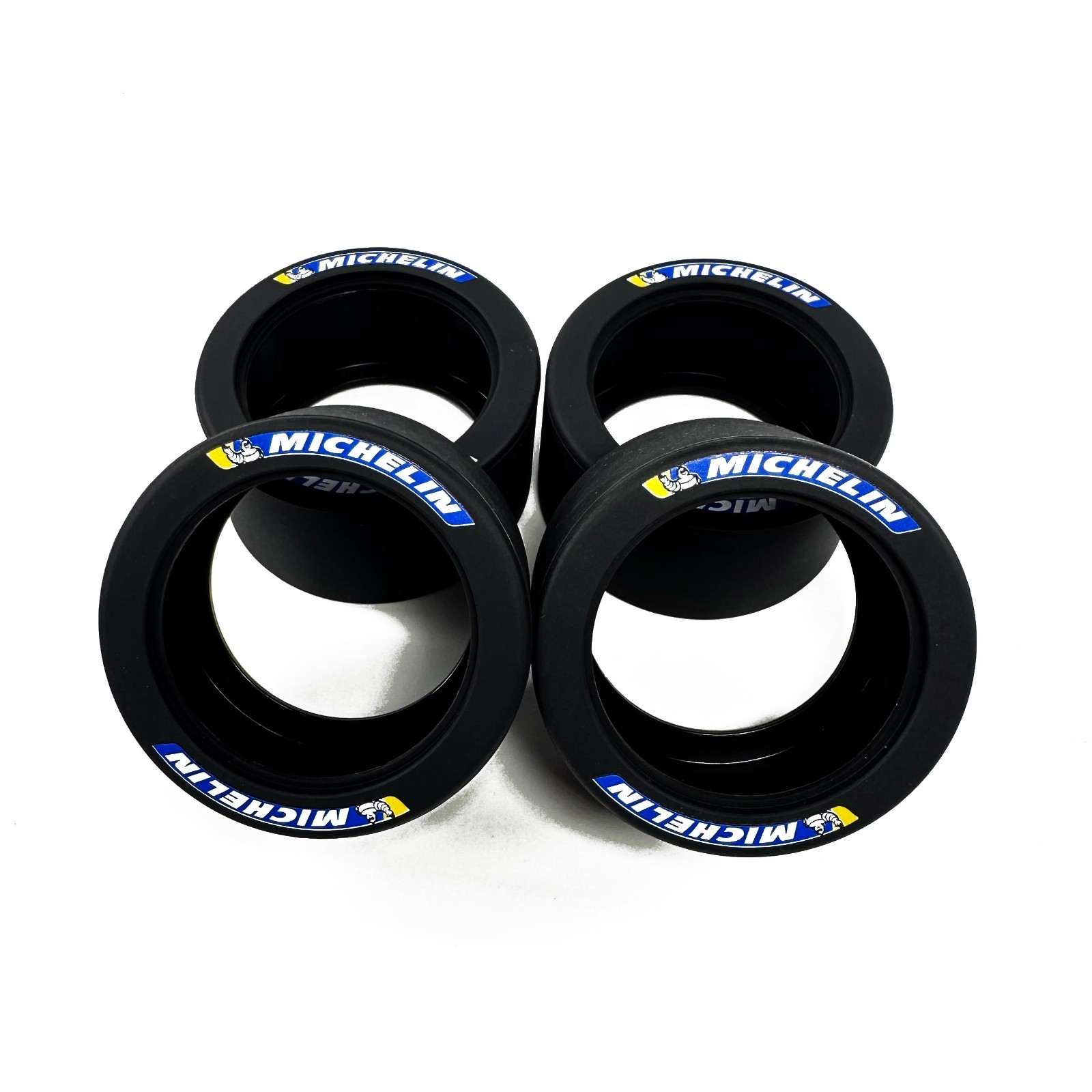 Custom 4 pcs slick tires 23799 for LEGO 42056 42083 42115 1:8 cars, V1-6 Color