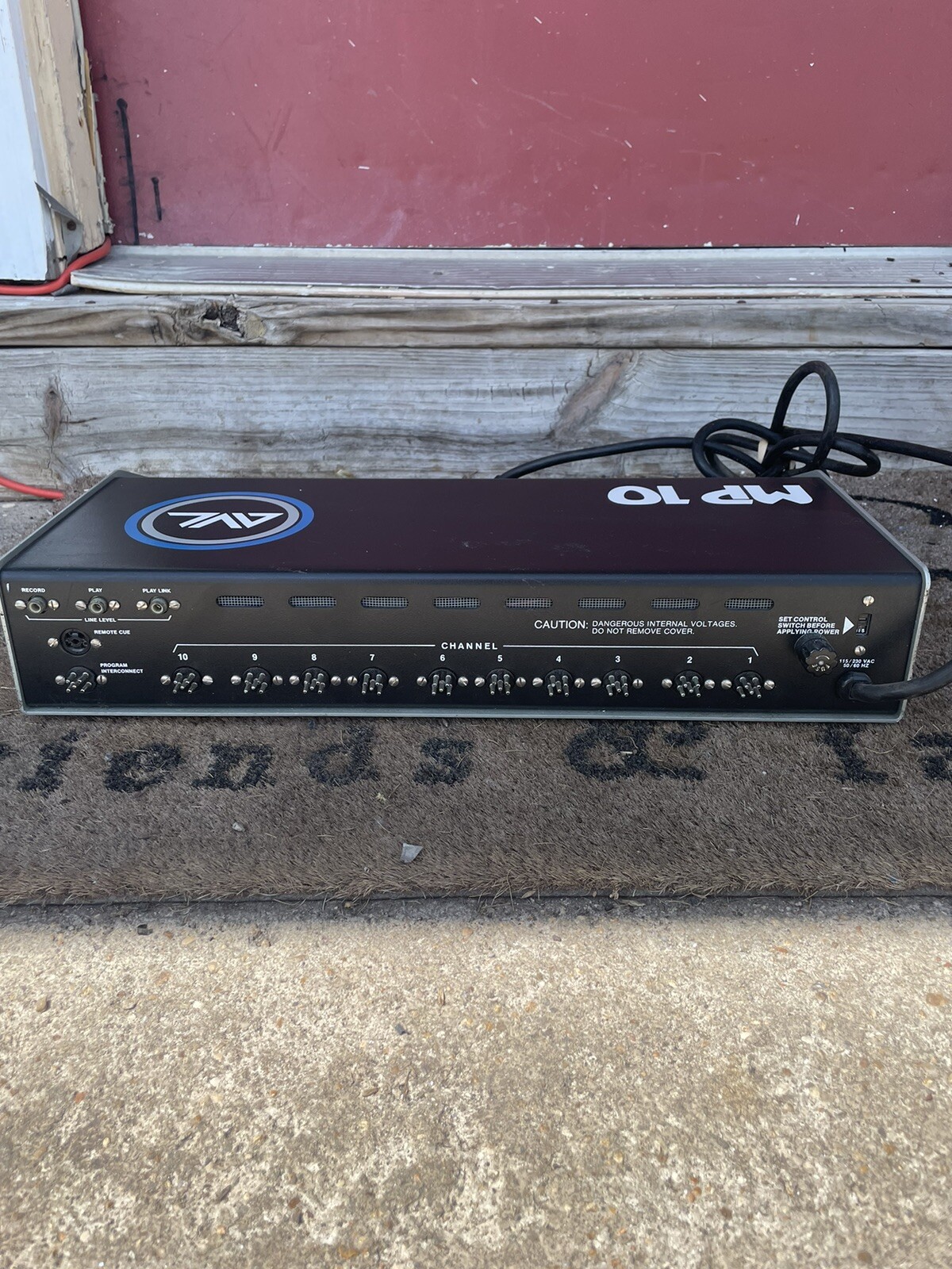 AVL Audio Visual Labs MP 10 Computerized Digital Programmer “ Very Nice Working”