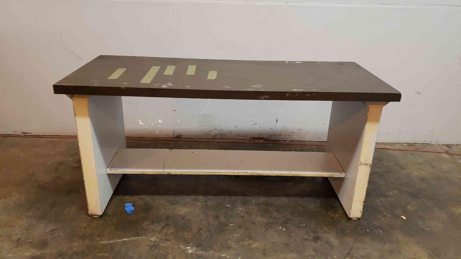 6' Brown and Gray Lab Table(1367AA)