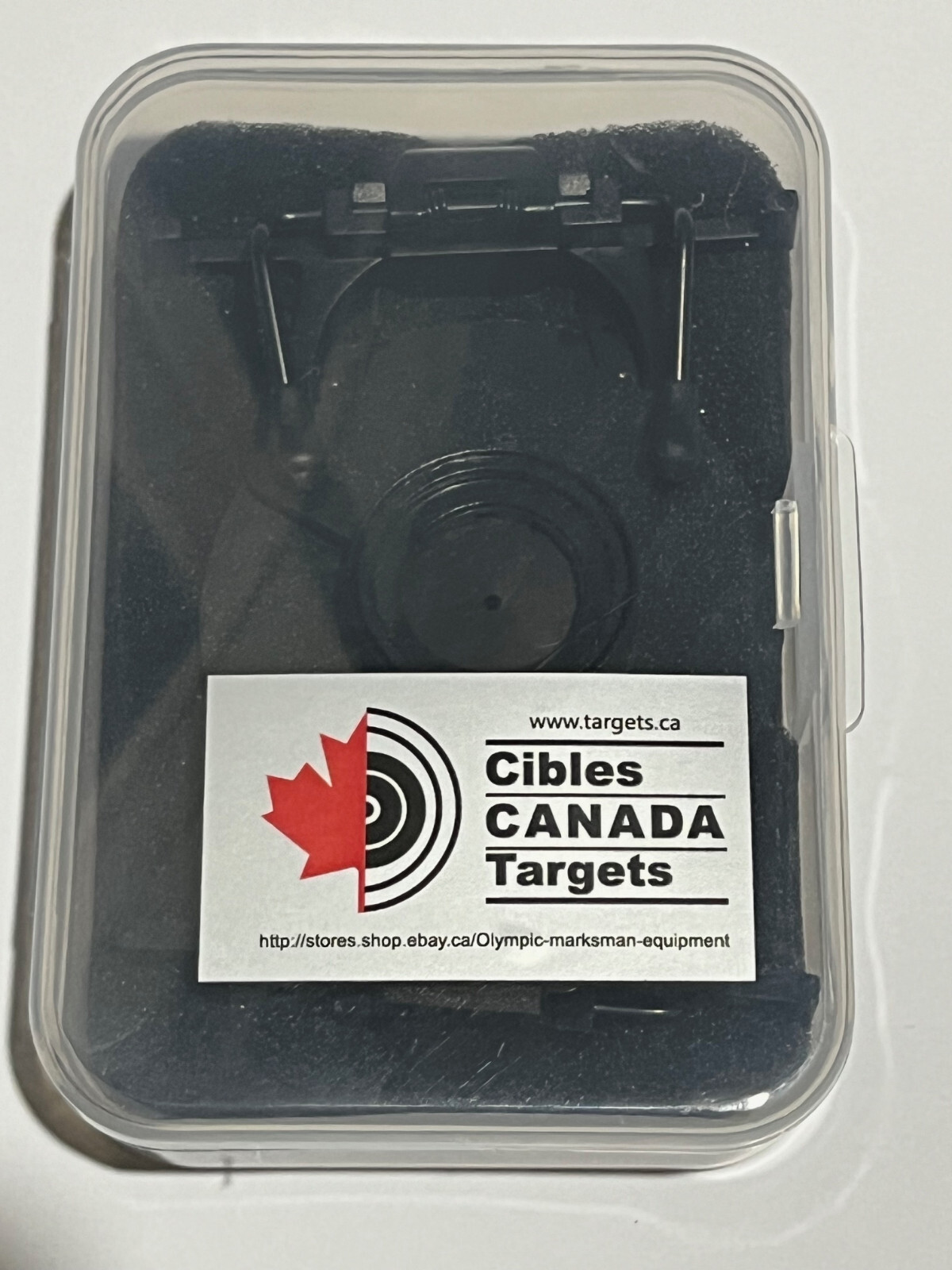 CCT Clip-on Eyeshield set / Iris + Frost Black Eyeshield Shooting / Archery