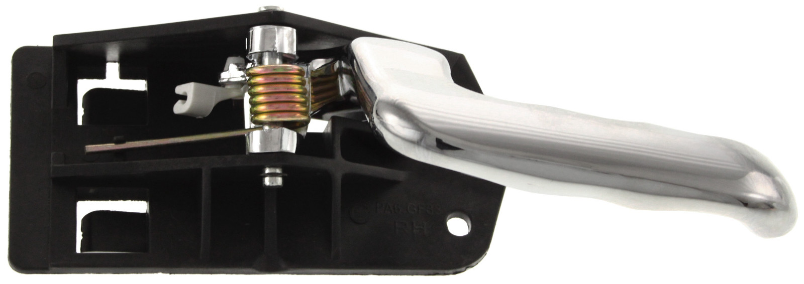 Fits SILVERADO/SIERRA 99-06 FRONT INTERIOR DOOR HANDLE RH, All Chrome, Includes