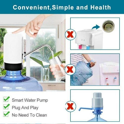 3X Water Bottle Switch Pump Electric Automatic Universal Dispenser 5 Gallon USB