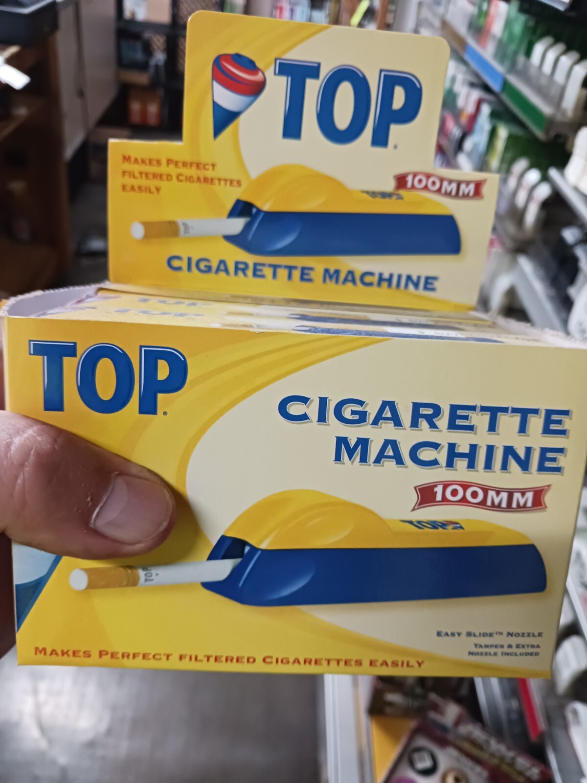 6 CT TOP 100MM Cigarette Maker Rolling Hand Tobacco Injector Machine