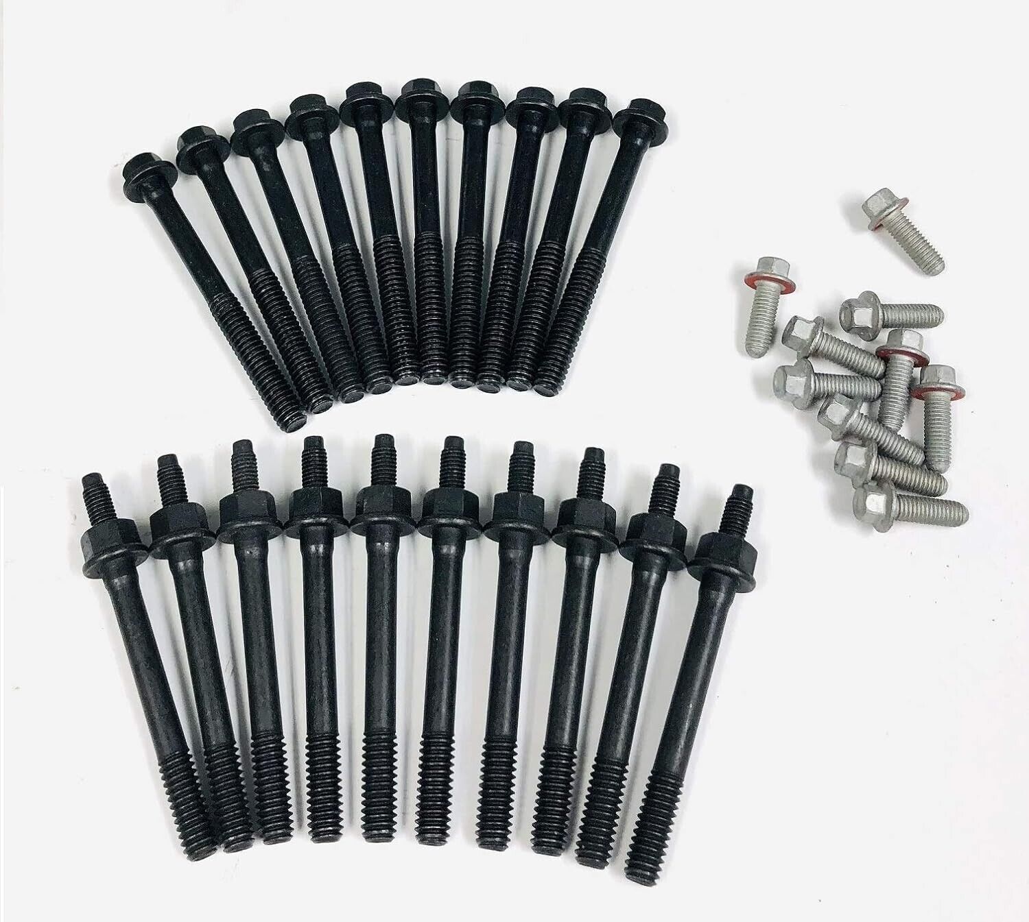 GM LS OEM Main Cap Bolt Kit 2000-15 4.8 5.3 6.0 12560273 12560272 12556127 NEW!