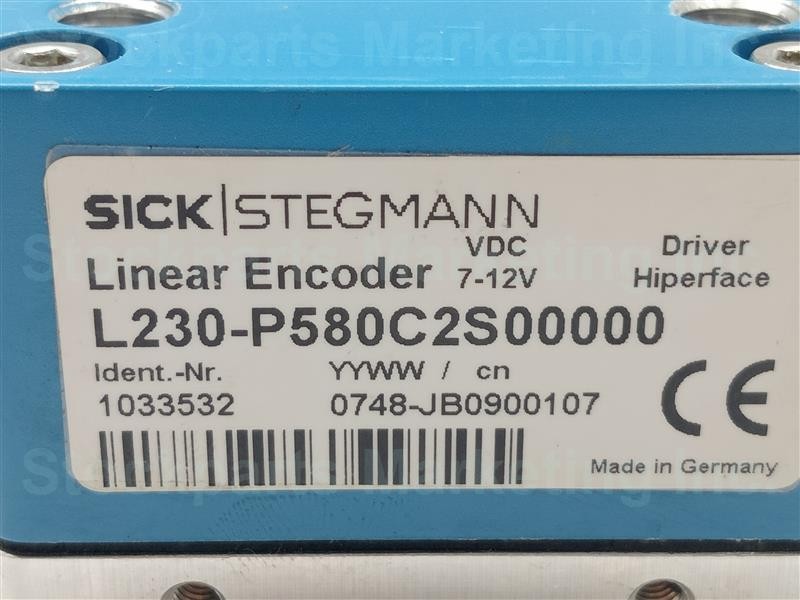 Sick Stegmann L230-P580C2S00000 1033532 Linear Encoder 7-12VDC 30 Fast Shipping!