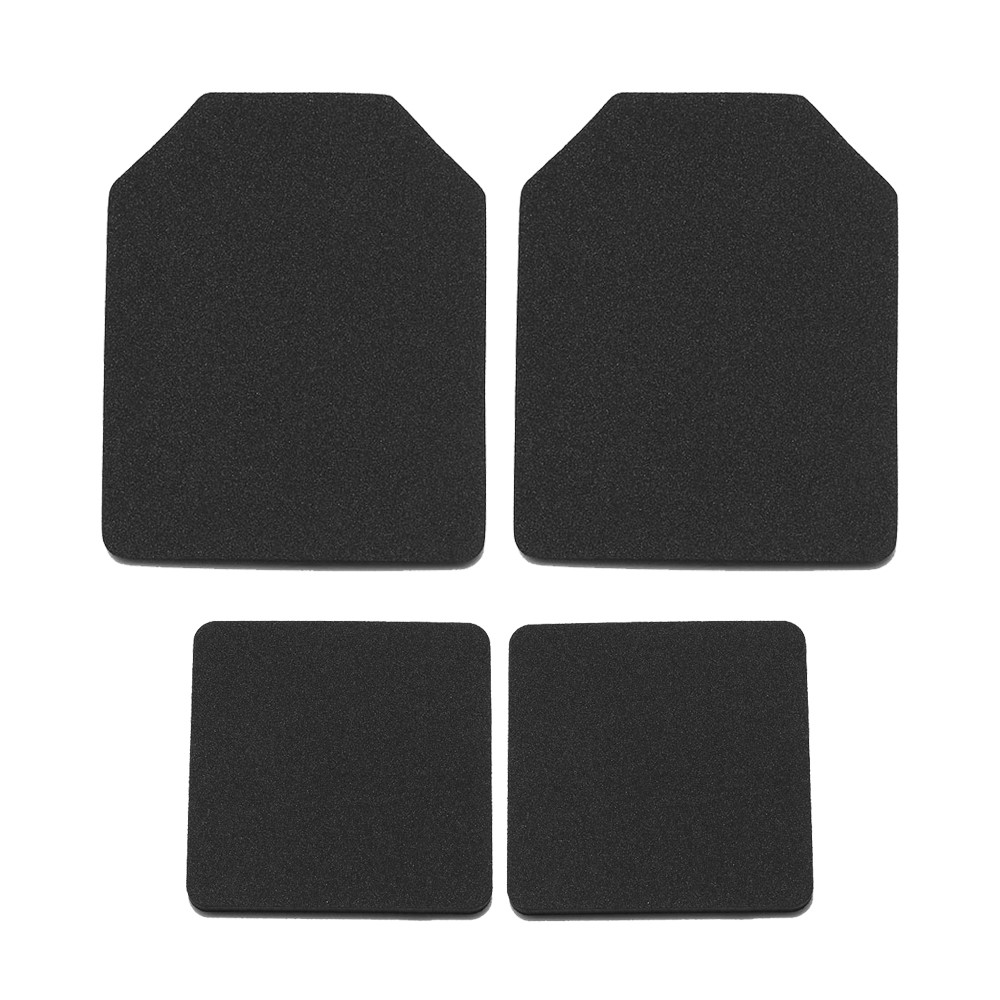 1 Pair Body Armor Plate Trauma Pads Backers Cushion Foam 11x14+6x6 For AR500