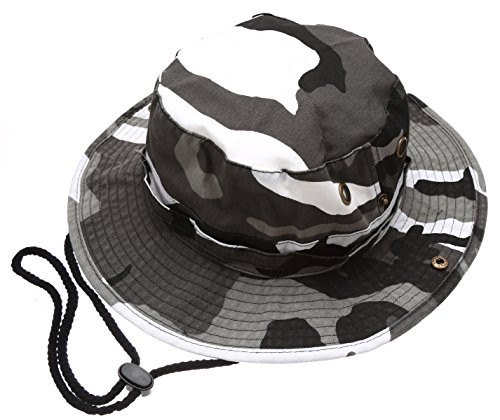 Summer Outdoor Boonie Hunting Fishing Safari Bucket Sun Small-Medium City Camo