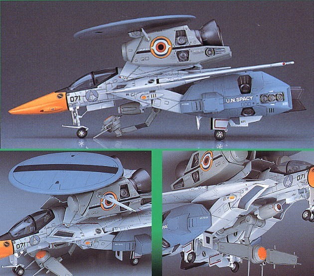 HASEGAWA, VE-1 ELLINT SEEKER Aircraft Plastic Model Kit Limited MACROSS 1/72