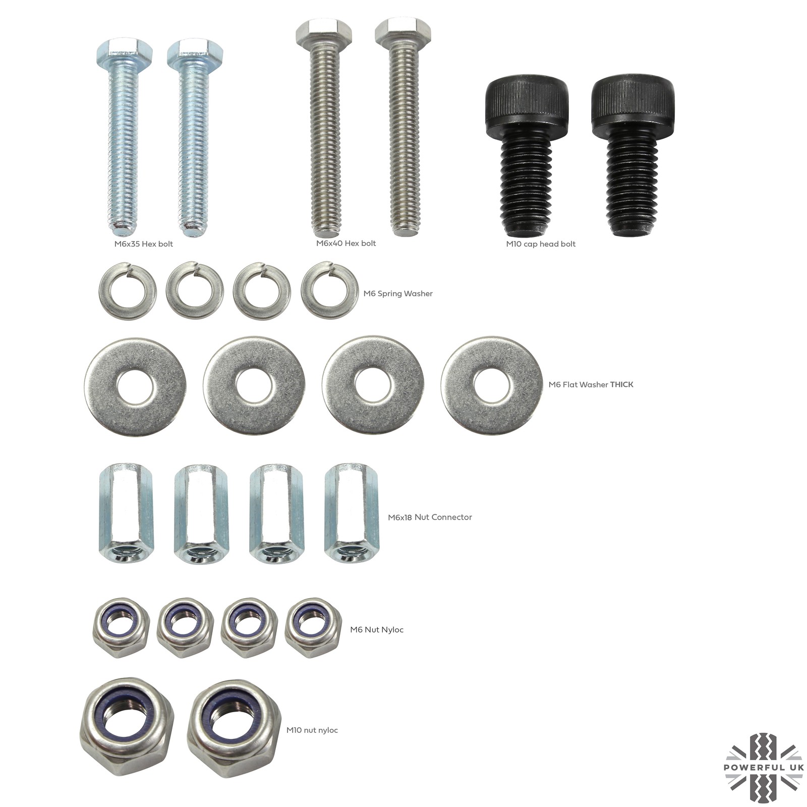 Fixing kit Lunch Gear Side Box to Molle Plate for New Defender 2020+ Mount LEFT