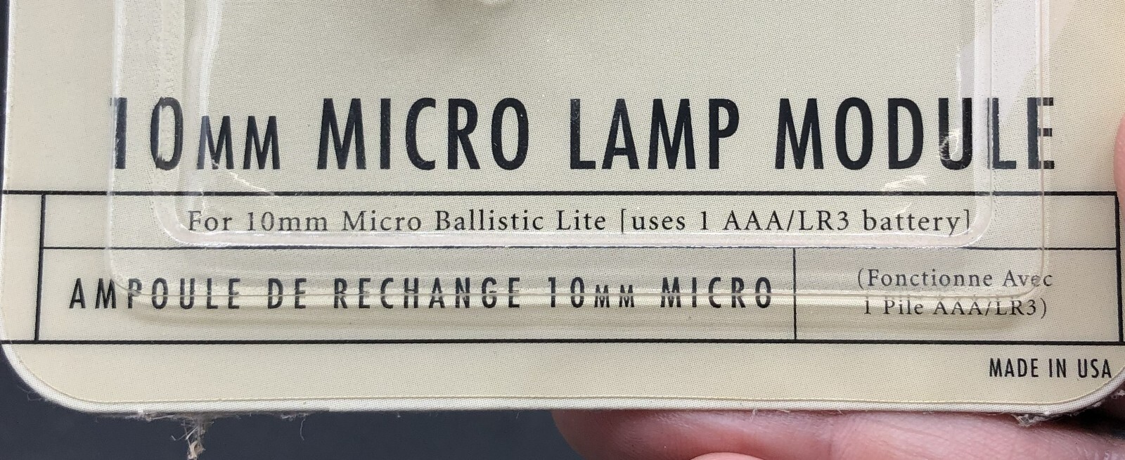 Browning 10 MM Micro Lamp Module For Micro Ballistic Lite