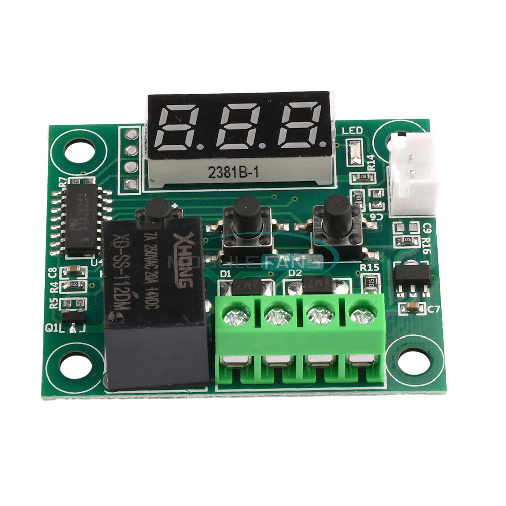 W1209 DC12V Digital Thermostat Temperature Control Switch Sensor Module NTC10K