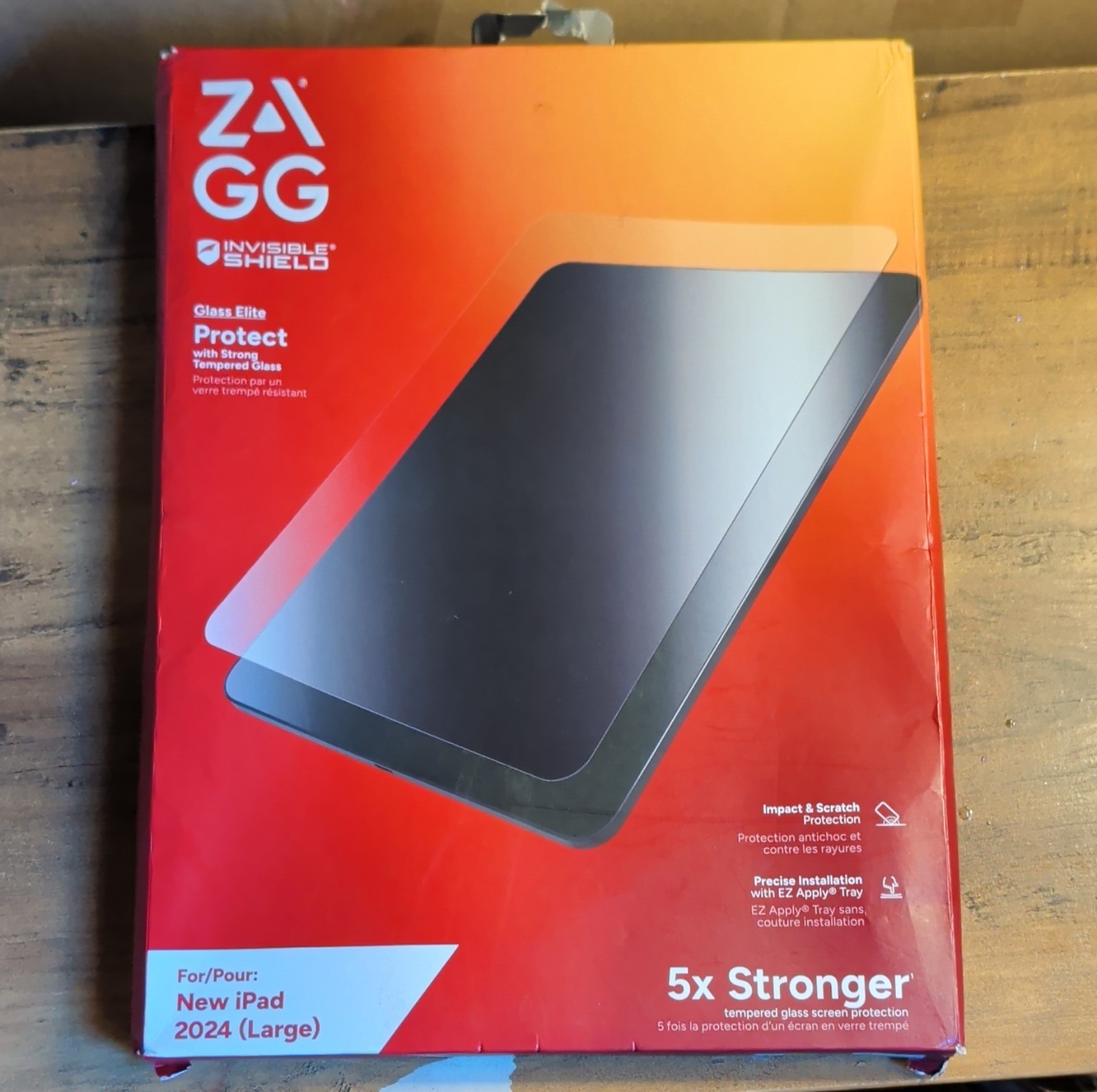 ZAGG InvisibleShield Screen Protector For Ipad