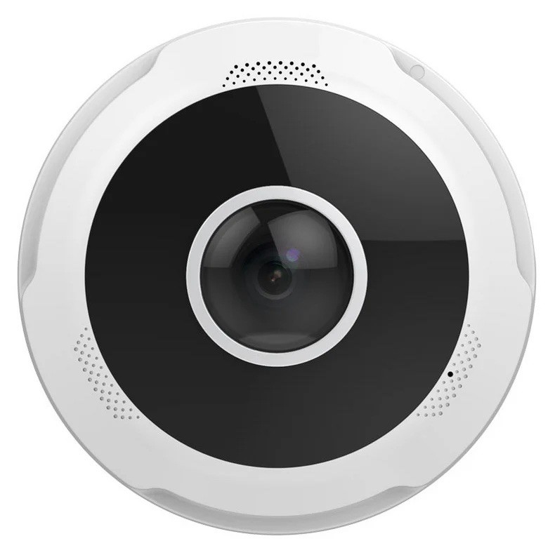 Alibi ALI-XF120-VAI-D 1.8MM Fisheye 49’ IR+Mic 12mpCamera Vigilant IP Fixed Dome