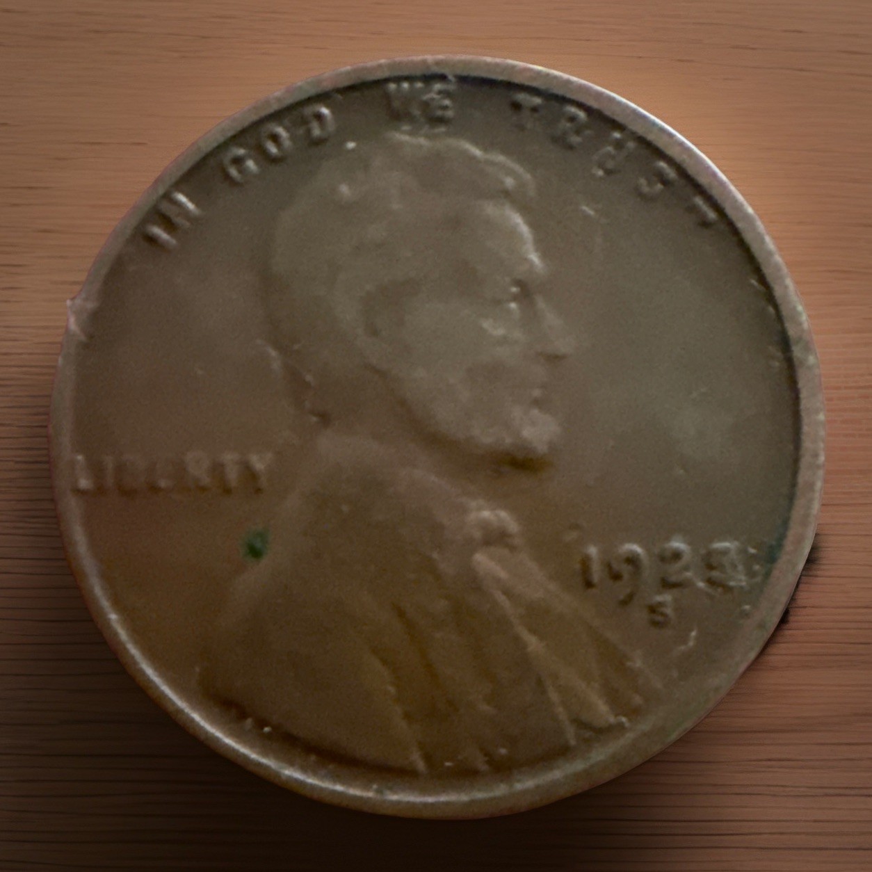 1925-S Lincoln Wheat Cent “Sold As Pictured” Fast Shipping #2411