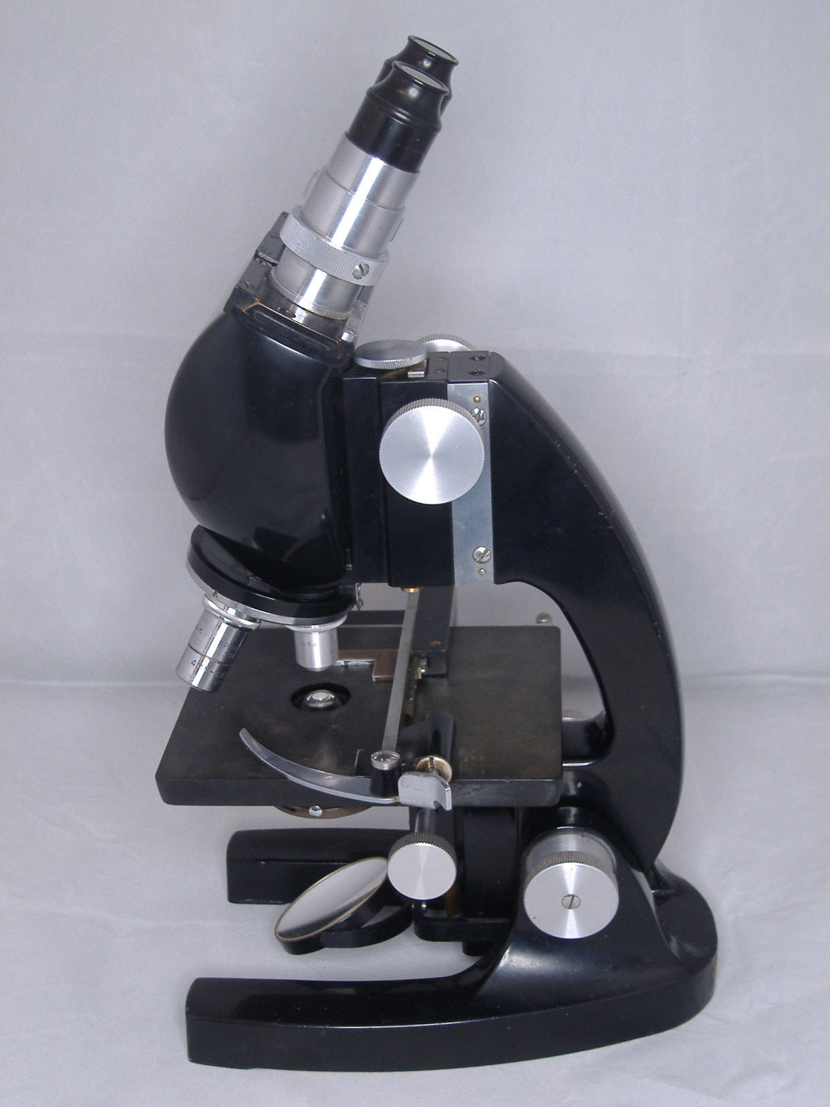 B&L Binocular Compound Microscope pigeon breast 3 Objectives SALE+free shipping!